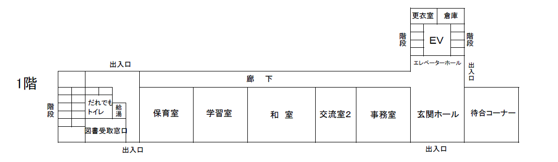 1階平面図