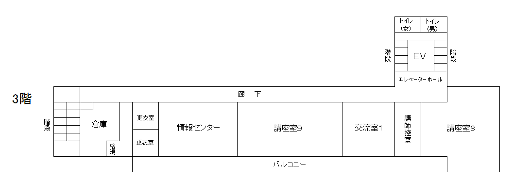 3階平面図