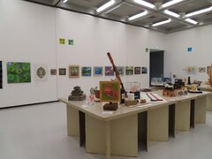 練馬区民美術展の様子(写真)