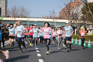 2025大会の様子(普段は走ることが出来ない公道を走ることができます)