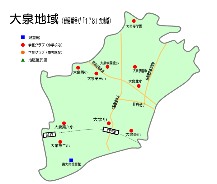 〒178地域の地図