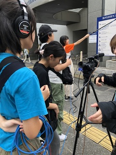 取材の様子