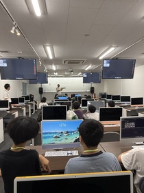 編集の様子