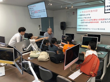 編集の様子