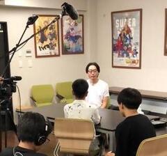 取材の様子