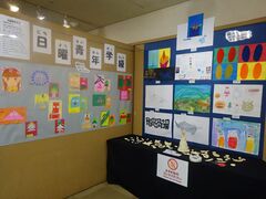 作品展の様子（日曜青年学級）