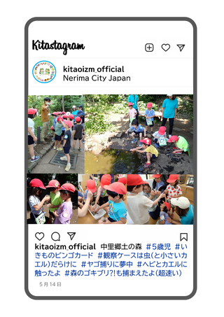 年長組が中里郷土の森に行った写真