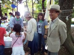 石神井公園会場の様子