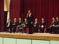大泉小学校会場開会式の様子