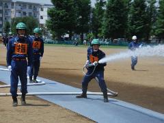 操法大会の様子