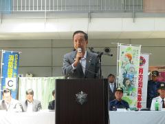 挨拶の様子