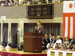 挨拶の様子