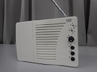 防災ラジオ（戸別受信機）の画像