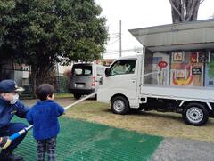 防災訓練車