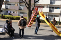 もちつき大会の様子