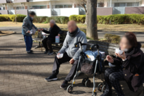 もちつき大会の様子