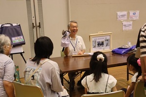 ワークショップの様子（地域猫の紙芝居）