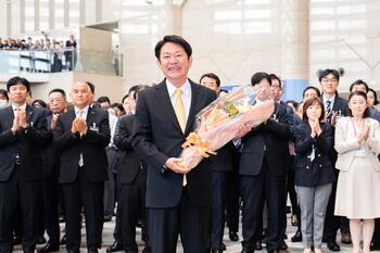 練馬区長吉田健一氏のアトリウムの画像
