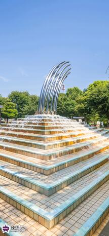 大泉中央公園のじゃぶじゃぶ池の写真