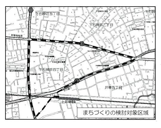 アンケート調査範囲図