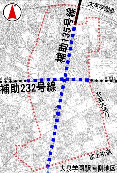 図1：大泉学園駅南側地区