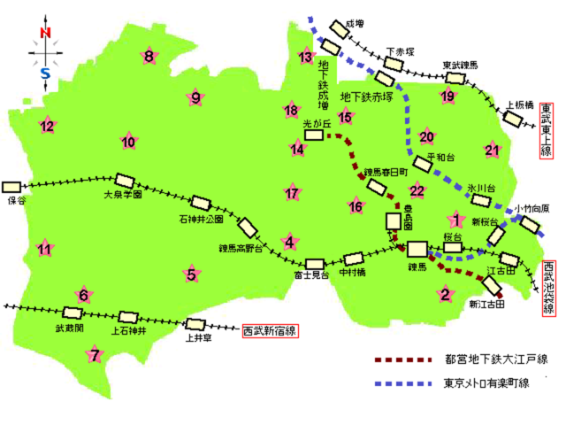 地区区民館マップ