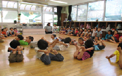 リズム遊びの様子