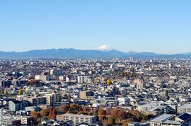 富士山方面の写真